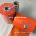 Aufkleberetikettendruck-kompatibles orange thermisches Barcode-Farbband